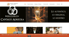 Desktop Screenshot of catolicoagricola.com