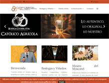 Tablet Screenshot of catolicoagricola.com